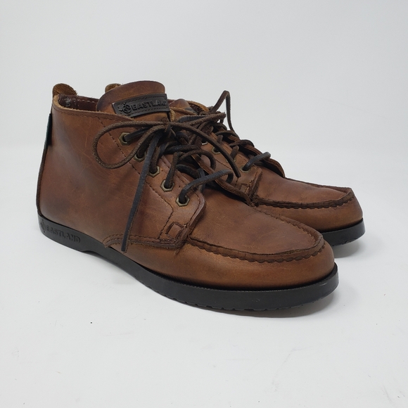 Eastland Vintage Brown Ankle Boots - Picture 1 of 8